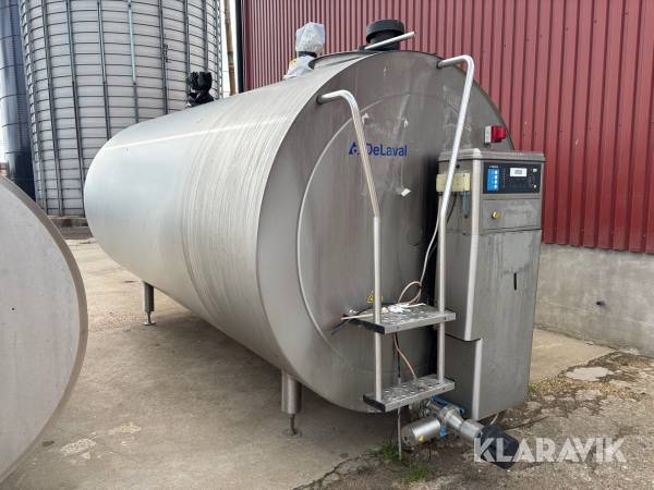 Rostfri Mjölktank DeLaval DXCR - 6000L