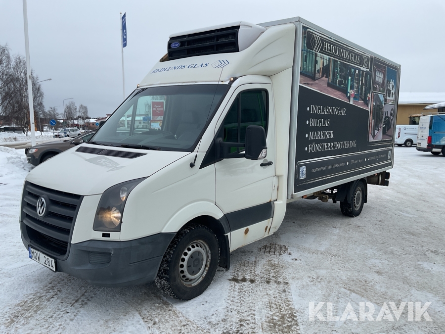 Skåplastbil Volkswagen Crafter 30-50 2.5 TDI med bakgavellyft
