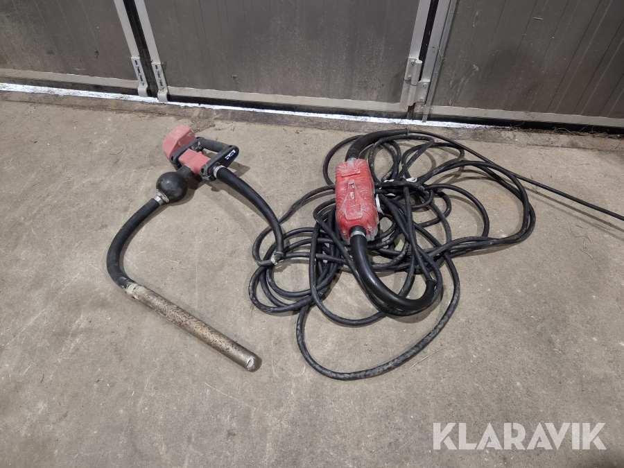 Stavvibrator Swepac PVEL D38 Valvstav 38 mm