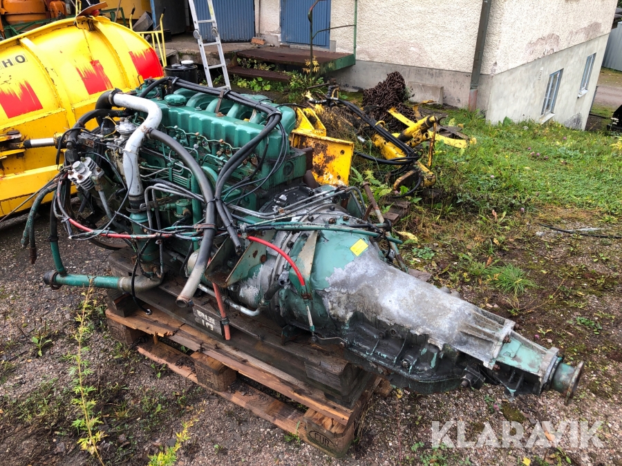Motor Volvo TD40 med automat växellåda