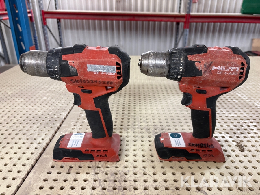 Skruvdragare Hilti SF 4-A22 2st