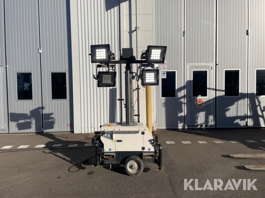 Belysningsmast Generac 7M ROTERBAR LED