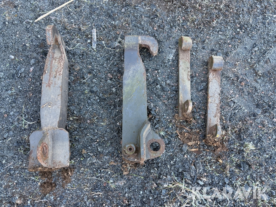 Adapterfäste Stora/Lilla BM och fäste Lilla BM