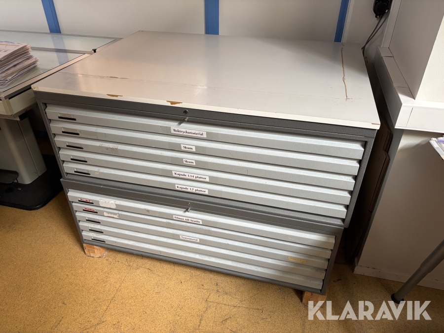 Arkivskåp 2 st