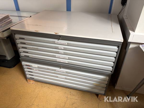 Arkivskåp 2 st