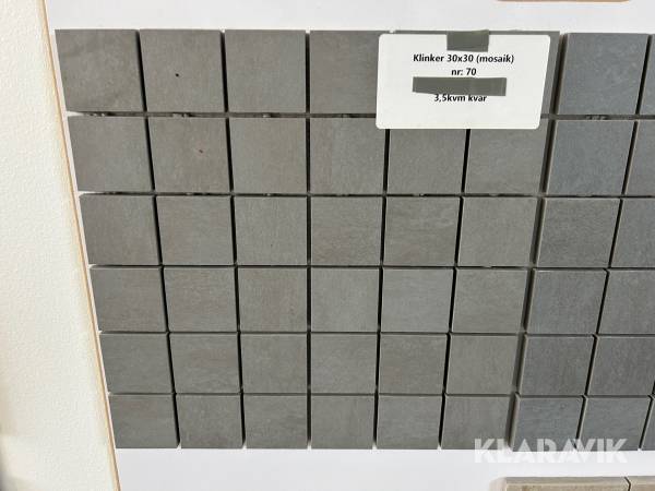 Klinker 3,5 kvm ( mosaik )