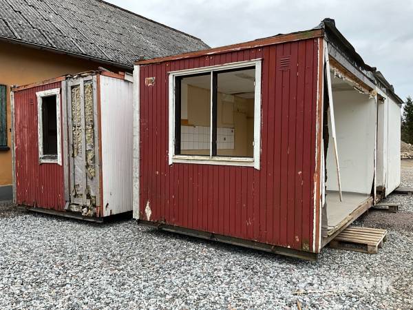 Manskapsbodar Tidermans 2 st