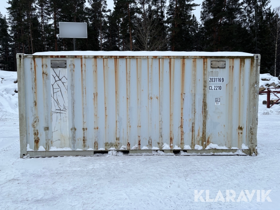 Container 20 fot isolerad