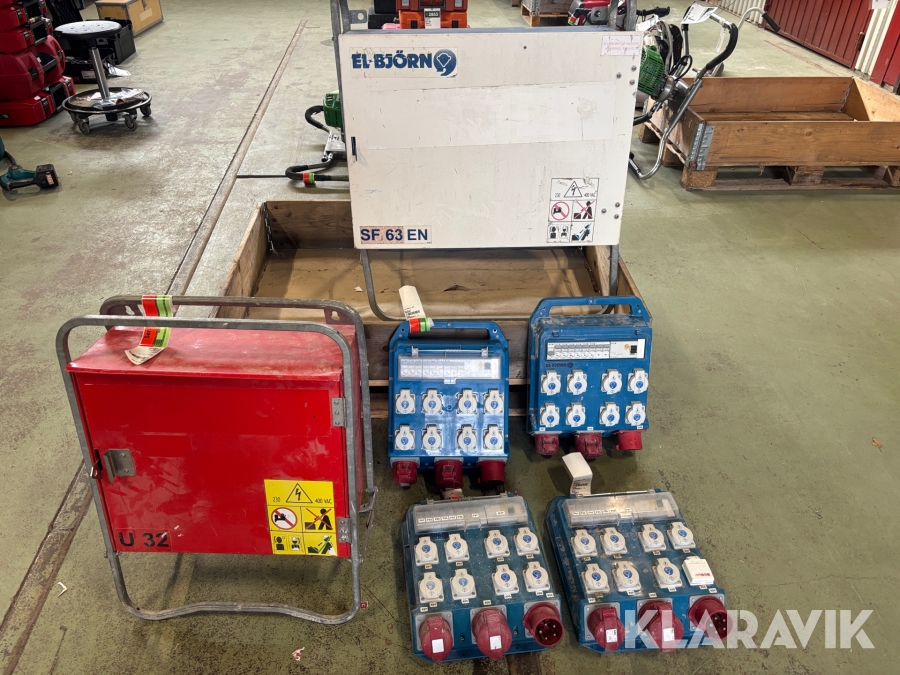 Elcentraler 6st El-Björn, Garo SF63 EN, U32, U32Midi