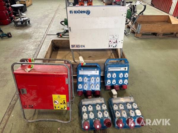 Elcentraler 6st El-Björn, Garo SF63 EN, U32, U32Midi