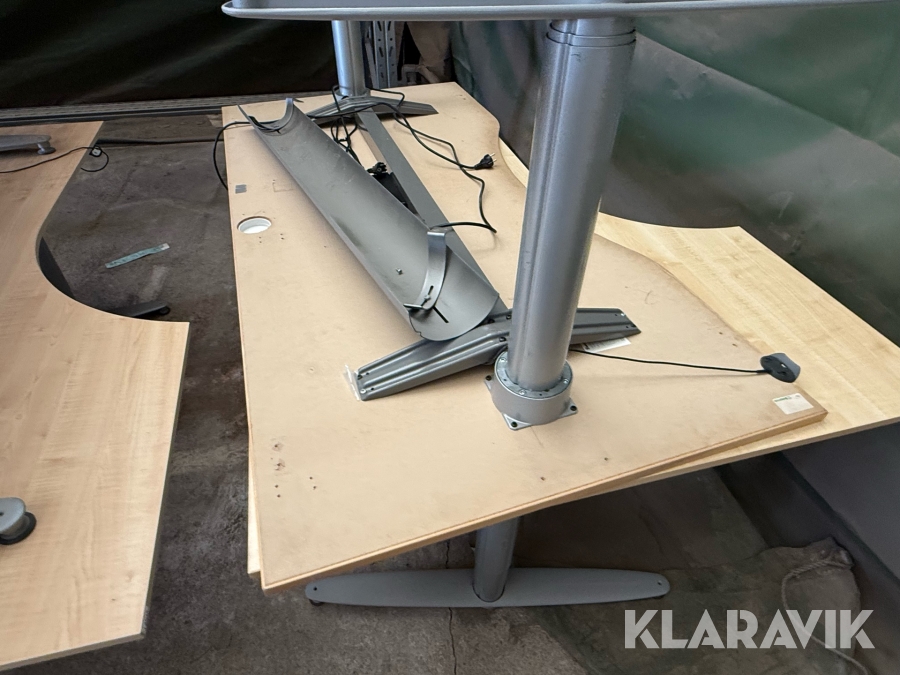 Höj och sänkbara bord 6 st