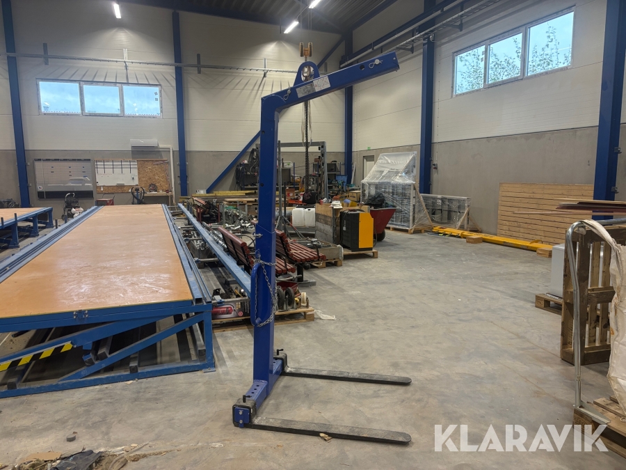 Pallgafflar Crane Fork 1500 kg