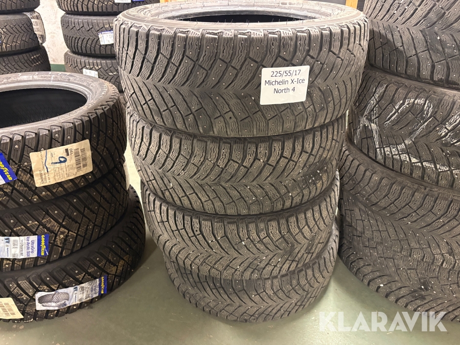 Vinterdäck Michelin X-Ice North 4 225/55R17 4st