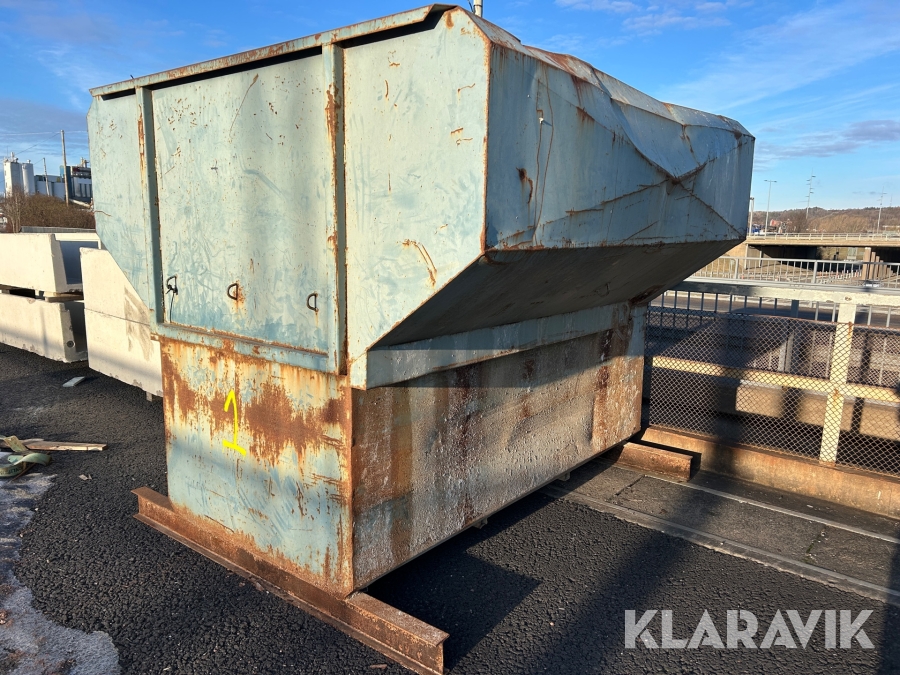 Sedimenteringscontainer System Överum