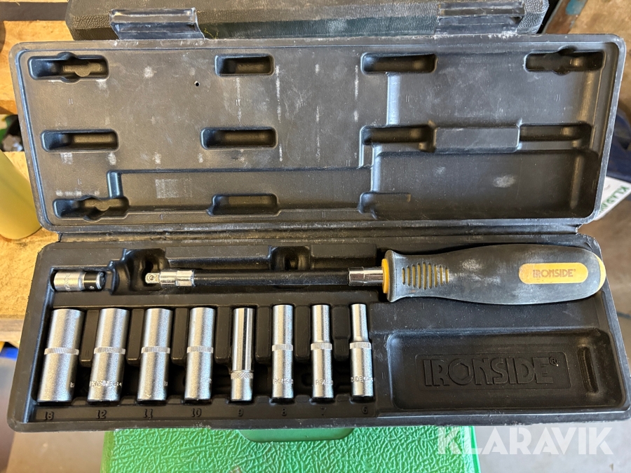 Slangmejsel kit Ironside 5-13mm