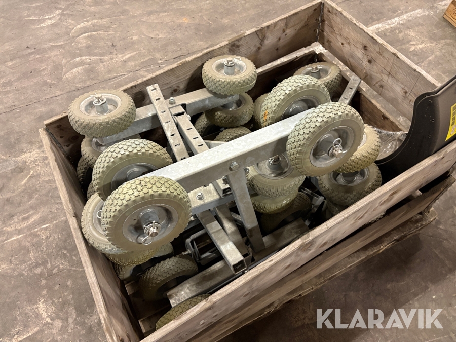 Delar till Båtkärra vaggor & skärmar