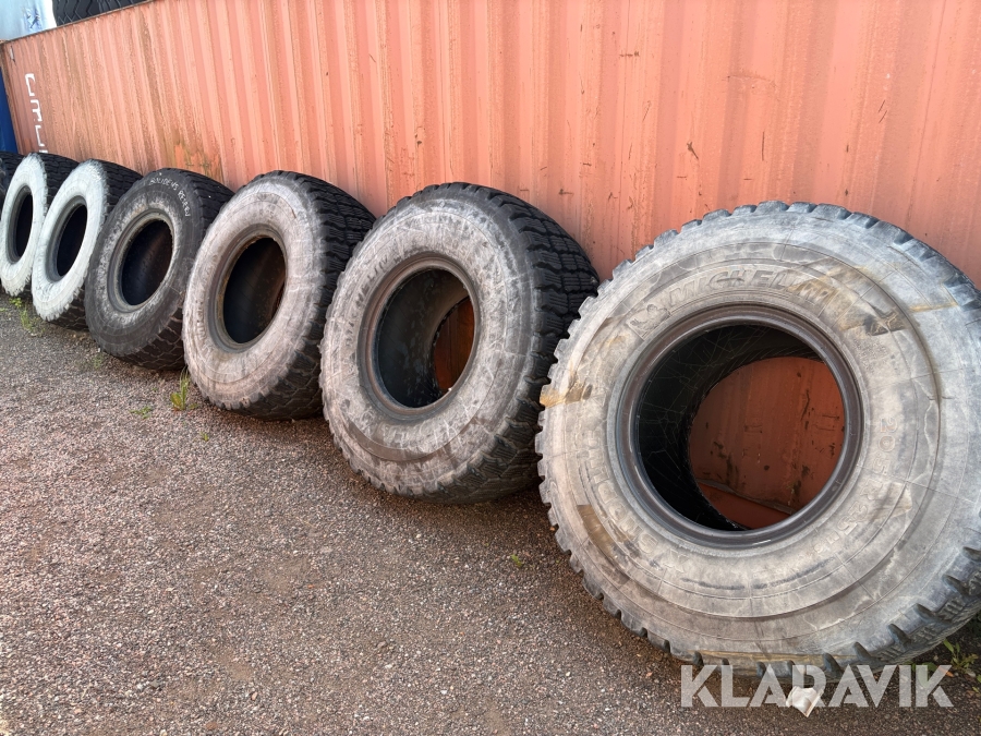 Lastardäck Michelin X Snoplus - 20.5R25, 6st