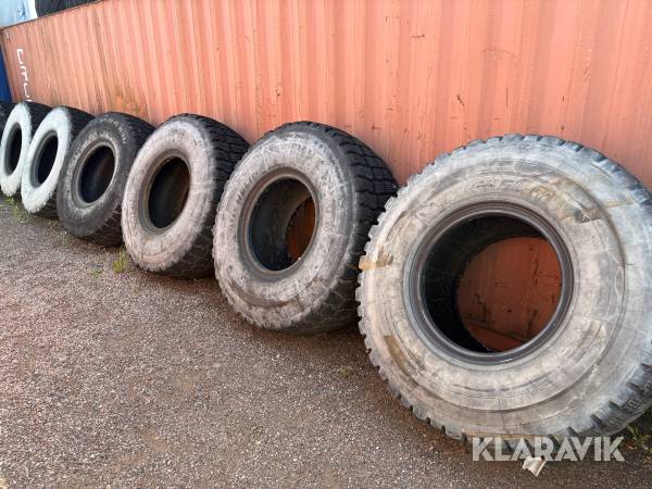 Lastardäck Michelin X Snoplus - 20.5R25, 6st