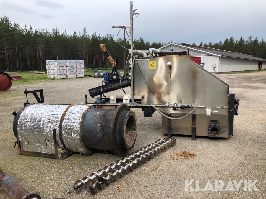 Förugn för eldning med hästgödsel Swebo bioenergy Bioterm