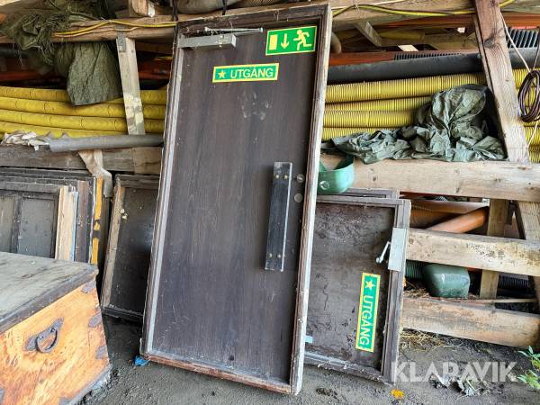Ytterdörr 1000x2105 mm
