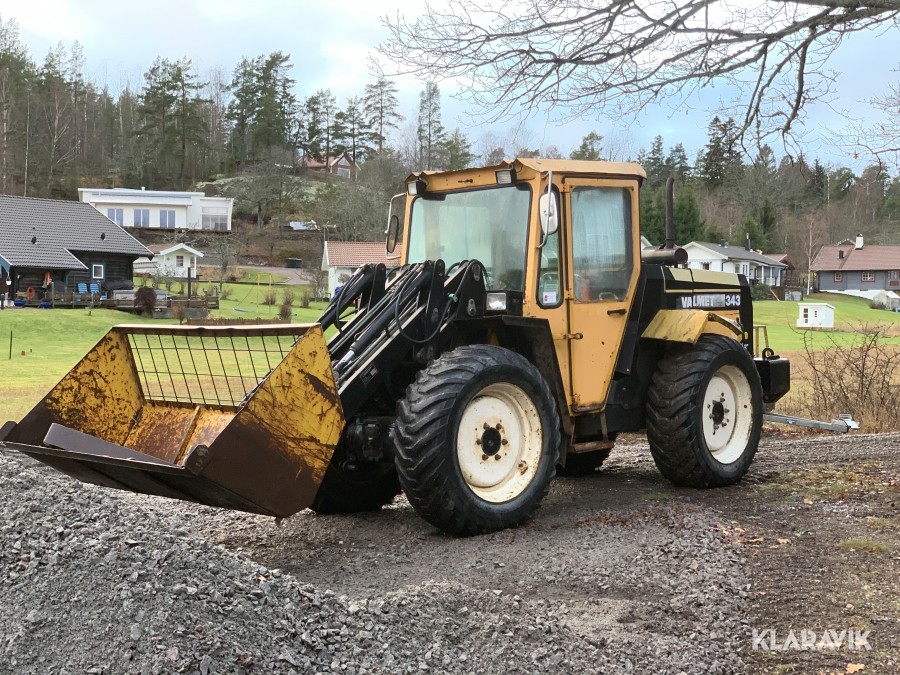 Hjullastare Valmet Lundberg 343
