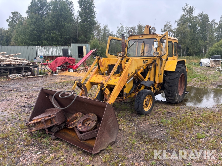 Grävlastare Massey Ferguson 50B