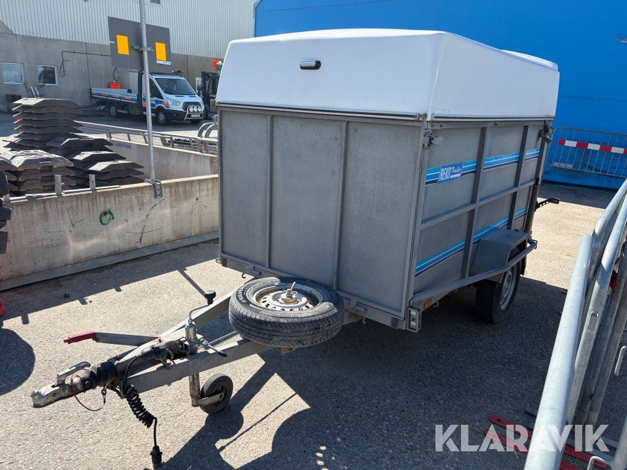 Personbilssläp Rekotrailer 750kg