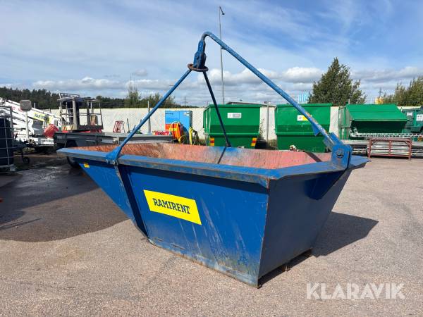 Materialbask MF Bygg & Smide TS 1200 liter självtömmande