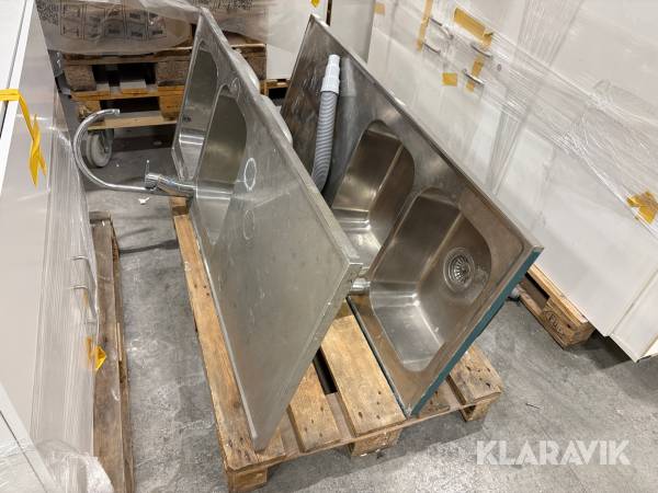 Diskbänk FM Mattsson 1420x600mm 2st