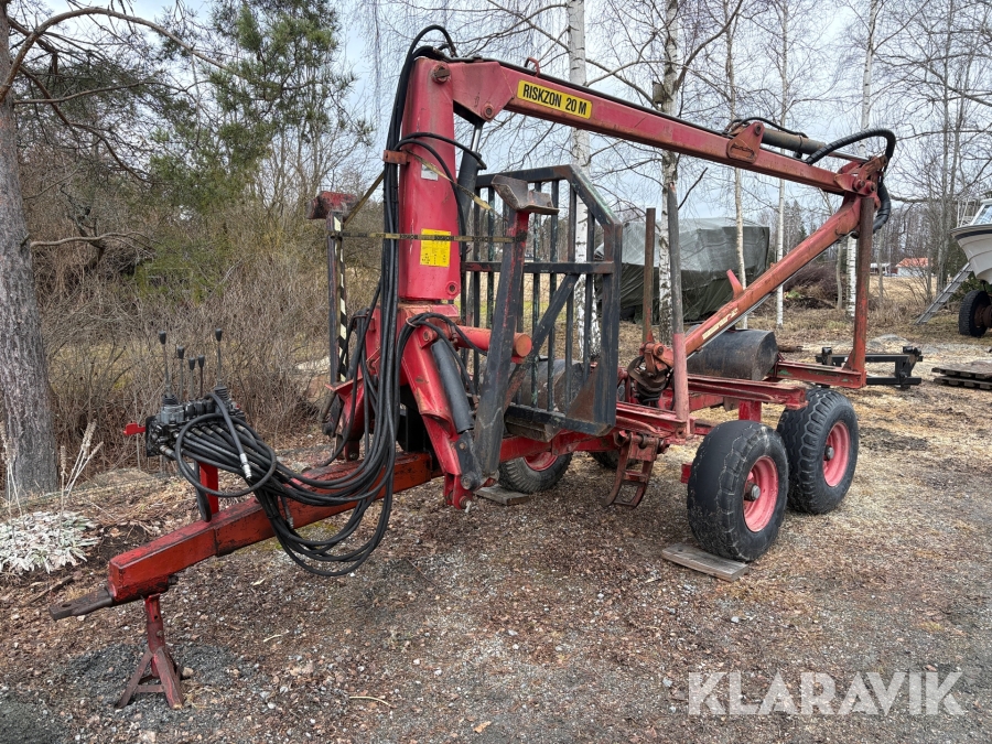 Skogsvagn Nokka Kran