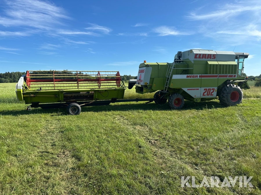 Skördetröska Claas Dominator Mega 202