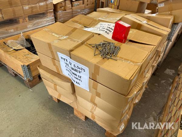 VVS skruv rostfritt Jirva 5.5x75 ca 680kg