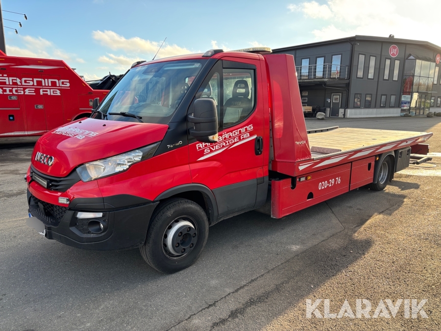 Bärgningsbil Iveco Daily 70C18H 72-180