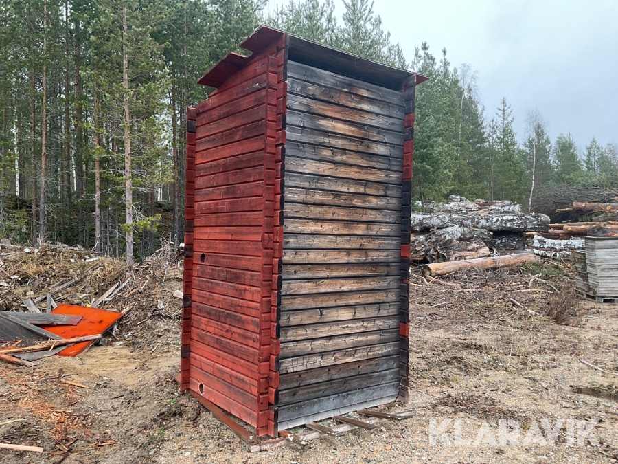 Pelletförråd /  redskapsbod 1750x1750x3270mm