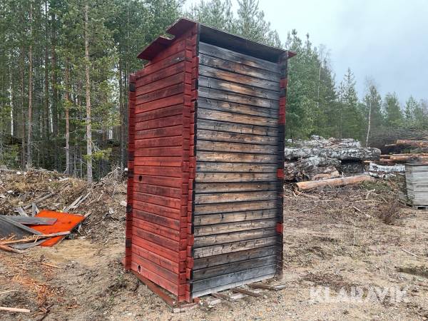 Pelletförråd /  redskapsbod 1750x1750x3270mm