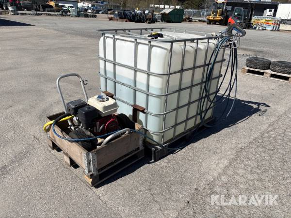 Högtryckstvätt Nilfisk Poseidon 3-39 PE med tank