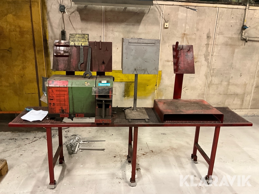 Borstgradare RSA STLT med bänk