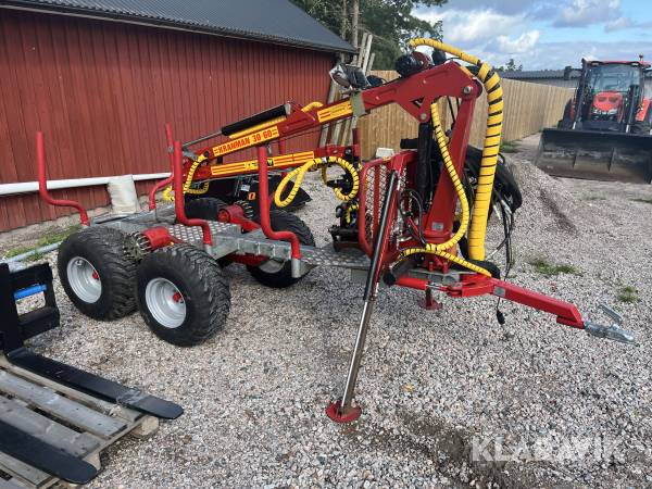 Griplastarvagn Kranman T1750