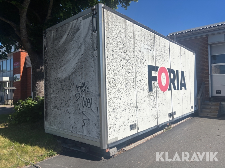 Lastbilsskåp 7,6x2,6m