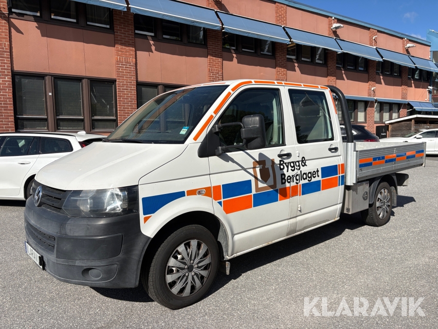 Pickup Volkswagen Transporter 2,0 TDI med flak 