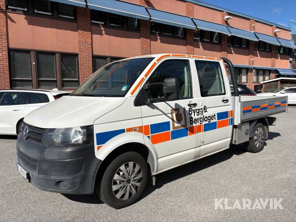 Pickup Volkswagen Transporter 2,0 TDI med flak 