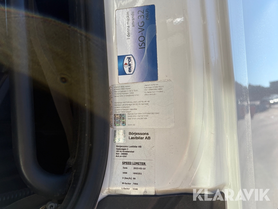 Lastväxlare Scania S660 6x2