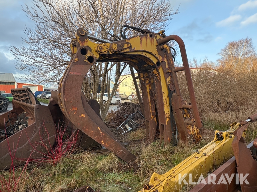 Timmergrip till lastmaskin