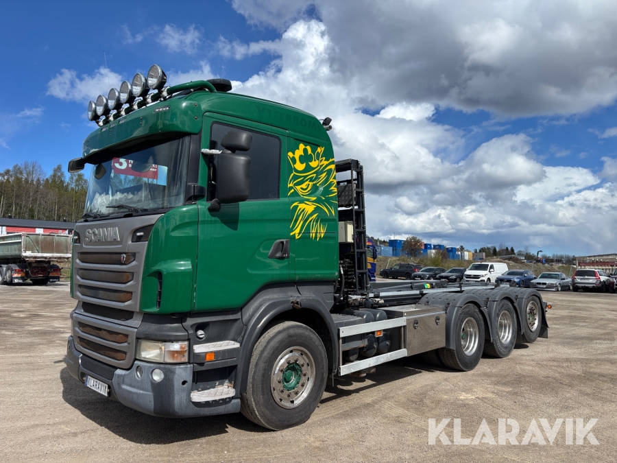 Lastväxlare Scania R480 LB 8x4