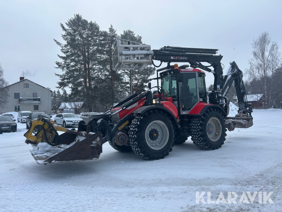 Grävlastare Huddig 1260D Rail