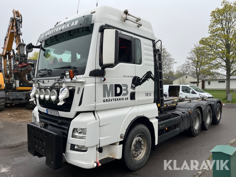 Lastväxlare MAN TGX 35.500 8X4- 4 BL
