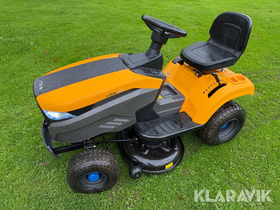 Åkgräsklippare / trädgårdstraktor Stiga e-Ride S500 elektrisk