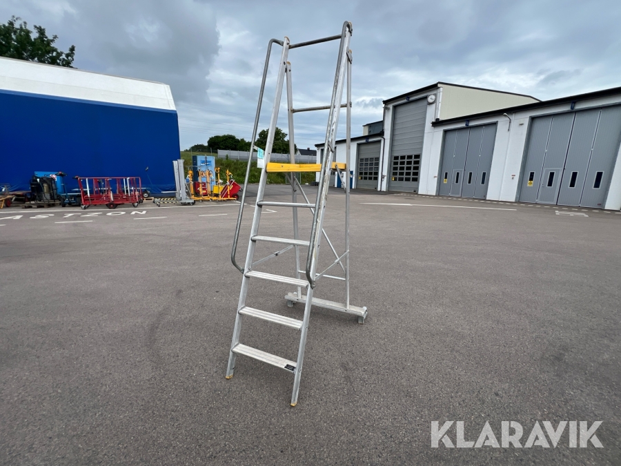 Trappstege med plattform Wibe Wap tmr 1,5 m