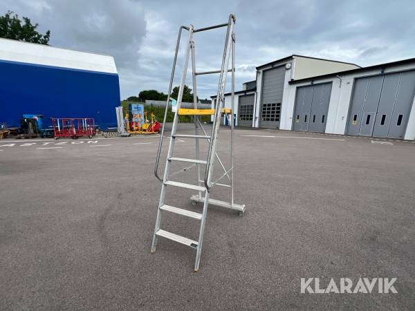 Trappstege med plattform Wibe Wap tmr 1,5 m