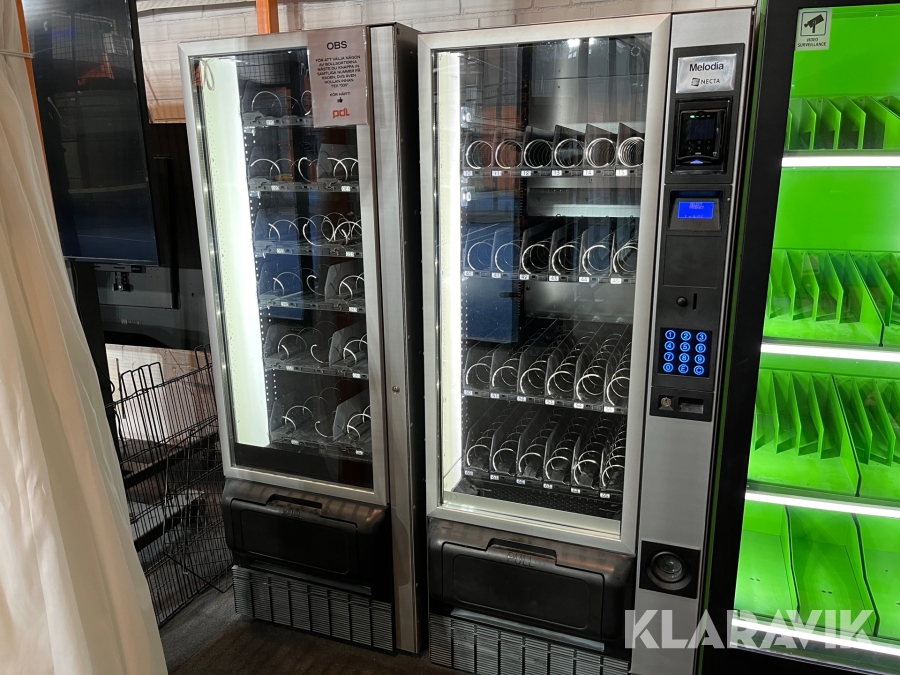 Varuautomater 2st Melodia